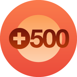 500 follows